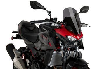 Вітрове скло New Generation Touring сумісне з KAWASAKI Z500 24'-25' темно-димчасте Puig 22009f