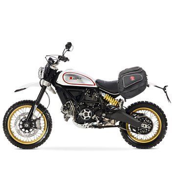 Сумка для мотоцикла Ducati Scrambler Classic / Caf&eacute; Racer Bagtecs X50, 50 л, чорна.