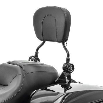 Спинка для Harley Davidson Touring 2009 - регульовано-знімний чорний Craftride
