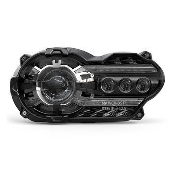 Светодиодная фара совместима с BMW R 1200 GS 04-12 ECE Lumitecs QL7