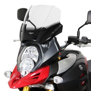 Ветровое стекло Touring для Suzuki DL 1000 V-Strom 14-16 Windshield "T" MRA прозрачный