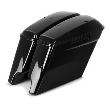Растянутые седельные сумки подходят для Harley Davidson Road Glide 15-22, окрашенные, без замка Craftride