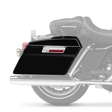 Бічний багажник для Harley Davidson Softail моделей 1986-2017 чорний Craftride