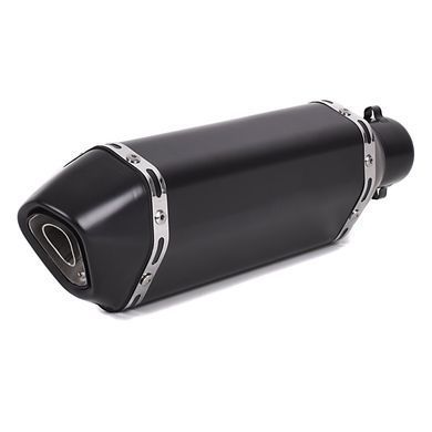 Глушник для Yamaha TDM 900/850 із нержавіючої сталі Чорний