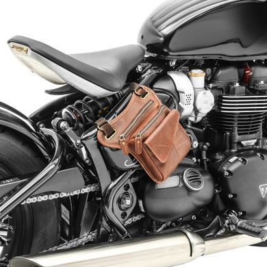 Боковая сумка для Yamaha XJR 1300 / XV 950 / R Craftride SR1 кожаная