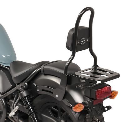 Спинка M3 + задня сумка FP для Kawasaki Vulcan 900 Classic/Custom 15-17 з багажником Craftride