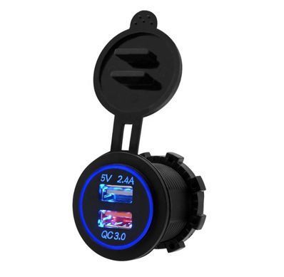 12 В USB-разъем для мотоцикла Lumitecs US15