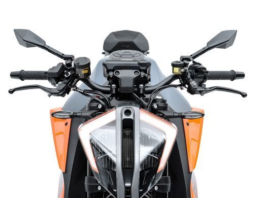 Универсальное зеркало Kawasaki Z 800/e Zaddox CNC Small black