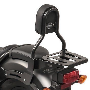 Спинка CL3, сумісна із Suzuki Intruder M 1800 R/R2 06-17, з багажником, чорна, Craftride