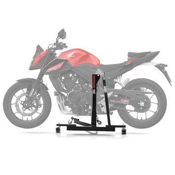 Центральная подставка ConStands Power-Evo, совместимая с Honda Hornet CB 500, черная