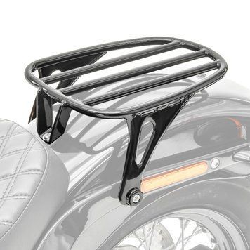 Багажник Harley Davidson Softail Street Bob 18-25 Solo Rack Craftride GS3 черный