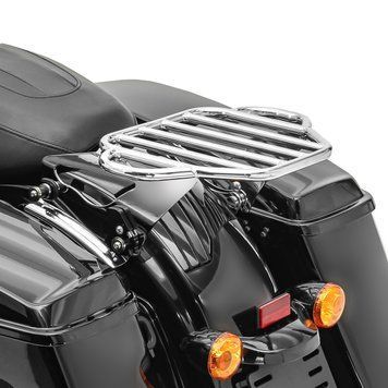 Багажник KI підходить для Harley Davidson Street Glide 09-22 хром Craftride