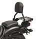 Спинка CL3, сумісна із Suzuki Intruder M 1800 R/R2 06-17, з багажником, чорна, Craftride