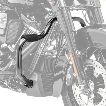 Захисні дуги Harley Davidson Touring 97-08 Craftride Mustache чорний