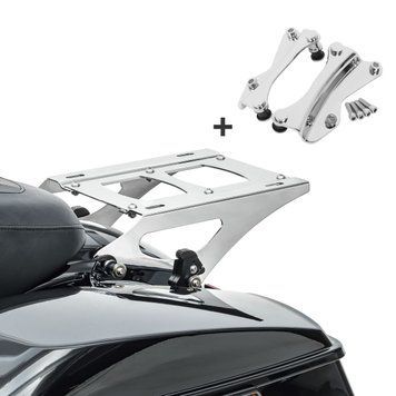 Комплект: Багажник TP + 4-точковий монтажний комплект для Harley Electra Glide Ultra Limited 14-25