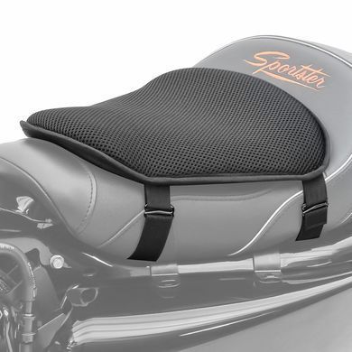Подушка сидіння гелева M Tourtecs для Harley Sportster Forty-Eight 48 чорна