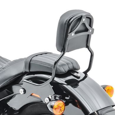 Комплект: Спинка пассажира для Harley Davidson Softail 2018&ndash;2024, Craftride R1, съемная, черная + Задний багажник для спинки пассажира для Harley Davidson Softail 2018&ndash;2024, черный Craftride
