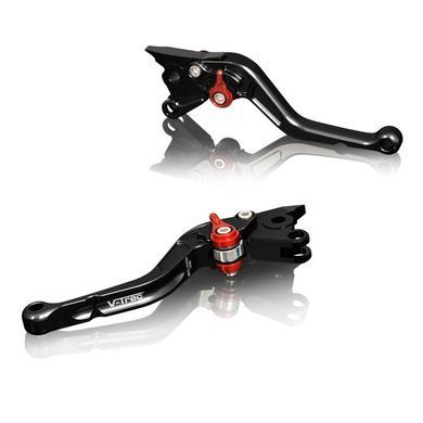 Рычаг тормоза и рычаг сцепления Husqvarna Vitpilen 401 17-22 V-Trec короткий с ABE черный / красный