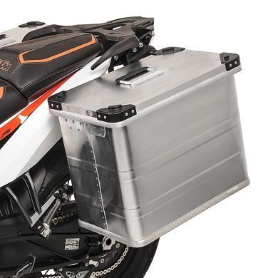 Комплект алюмінієвих кейсів для Kawasaki Versys 1000/650 Bagtecs Gobi 34-45л з монтажним комплектом для кріплення кейсу