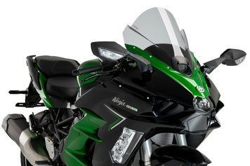 Вітрове скло Z-Racing сумісне з Kawasaki Ninja H2 SX 24 smoke Puig 21714H