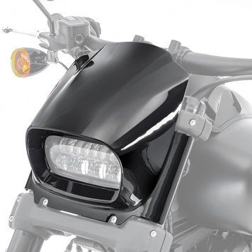 Обтічник Harley Davidson Softail Fat Bob 18-19 Wind Shield Craftride чорного кольору