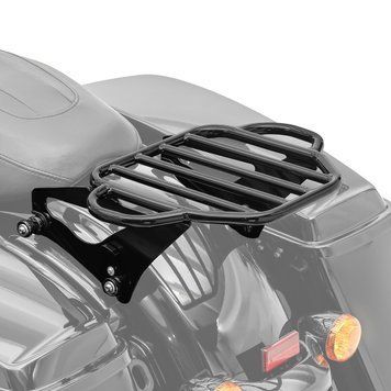 Багажник KI подходит для Harley Davidson CVO Street Glide 11-25 черного цвета Craftride