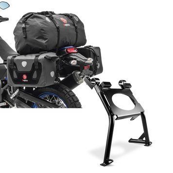 Комплект: комплект кофрів Honda Africa Twin XRV 750/650 RX80, задня сумка + центральна підставка Honda Africa Twin XRV 750 93-03, центральна підніжка ConStands чорного кольору