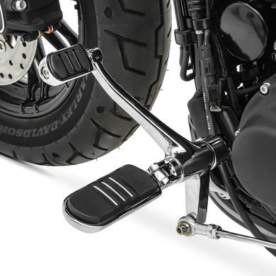 Передні підніжки з системою управління Harley Sportster 883 Superlow 14-20 Craftride хром