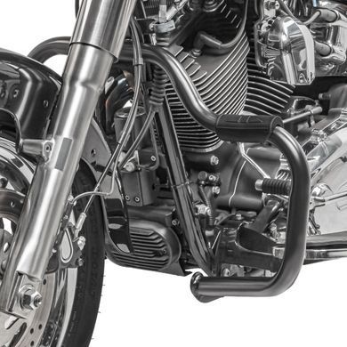Защитные дуги для Harley Davidson Softail 2000-2017 Craftride Mustache черные