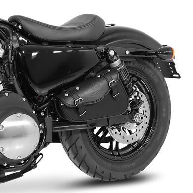 Бічна сумка сумісна з Honda Rebel 500 CMX, Craftride Arizona, 3 л, права, чорна