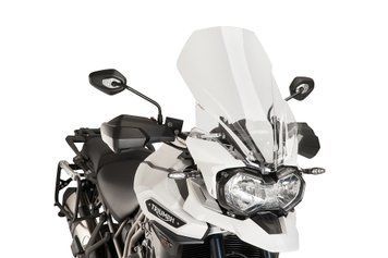 Вітрове скло Touring Puig для TRIUMPH TIGER EXPLORER XCX 2016-2017 прозорий 8915W
