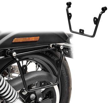 Набор опорных кронштейнов для седельной сумки подходит для Harley Davidson Dyna Street Bob 06-17 правый-левый Craftride SH2