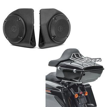 Комплект: кофр для Harley Touring 14-25 Large, включаючи багажні грати + комплект динаміків для Harley-King Touring Pak, кофр Touring 14-21