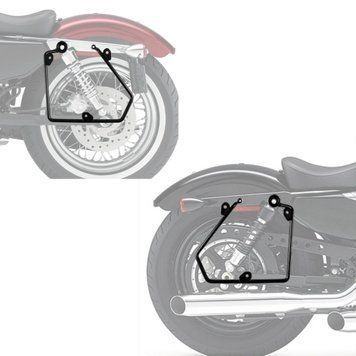 Комплект: Кронштейн для кофров, левый, для Harley Davidson Sportster 1995&ndash;2015 SHL Craftride + Кронштейн для кофров, правый, для Harley Davidson Sportster 1995&ndash;2015 SHL Craftride