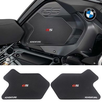Накладка на бак збоку для BMW R 1250 GS / Adventure 19-24 захист бака Zaddox чорний, Чорний