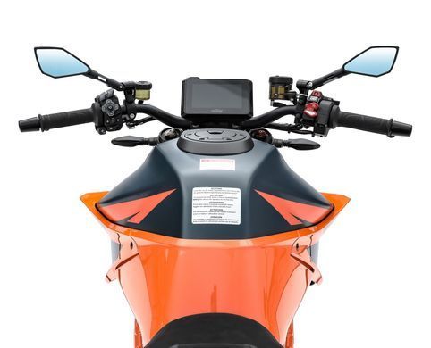 Зеркало универсальное Yamaha XJ6 Zaddox CNC Small черное