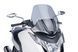 Вітрове скло V-Tech Line Sport Puig для HONDA INTEGRA 700 2012-2013 димчастого кольору 6283H