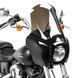Обтічник передній Harley Dyna Street Bob 06-17 Craftride MG5 чорно-димчасто-сірий