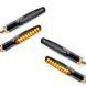 2 комплекти покажчиків повороту для Kawasaki Z 650/400/300 Lumitecs KP6 LED Economy комплект