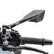 Зеркало универсальное Yamaha XJ6 Zaddox CNC Small черное