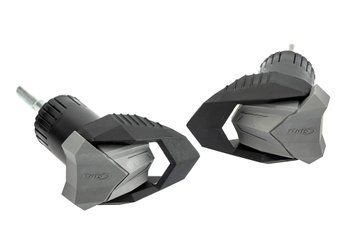 Слайдеры на раму R19 Puig для YAMAHA FZ6 FAZER 2004-2008 черного цвета 1873N