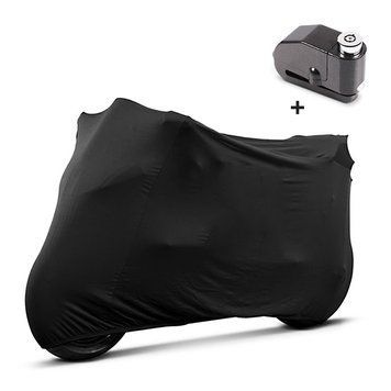 Чехол для помещений L + замок для тормозного диска, совместимый с Triumph Tiger 900 / GT / Rally Tourtec