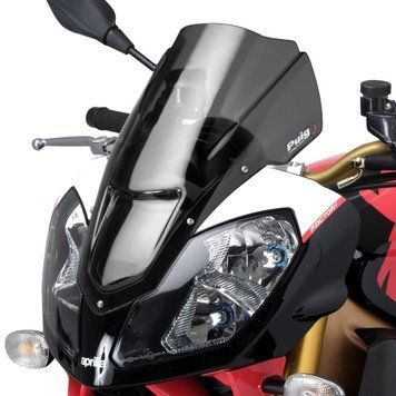 Вітрове скло Z для Aprilia Tuono 1000 R 06-10 темне тонування Вітрове скло Puig 4110F