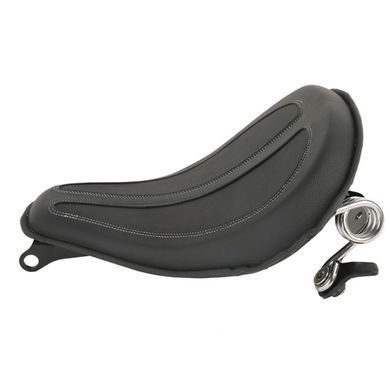 Сидіння Solo Seat із пружинами для Harley Davidson Dyna / Sportster 07-20 пружинне сідло Craftride JD9 чорне