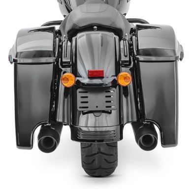 Растянутые седельные сумки подходят для Harley Davidson Street Glide Special 15-23 Latch Black Craftride