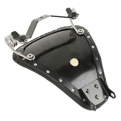 Сидіння Solo Seat із пружинами для Harley Davidson Dyna / Sportster 07-20 пружинне сідло Craftride JD9 чорне