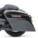 Растянутые седельные сумки подходят для Harley Davidson Street Glide Special 15-23 Latch Black Craftride