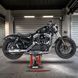 Ножичний підйомник Harley Davidson Softail Street Bob ConStands Mid-Lift L червоного кольору