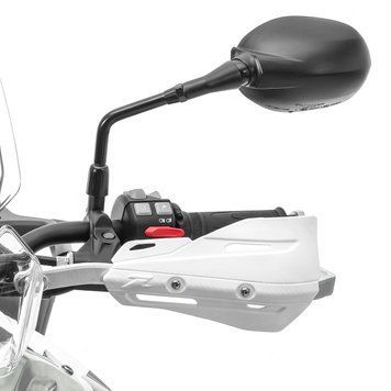 Захист рук, сумісний з Yamaha XTZ 660 Tenere XDure XD4 білий