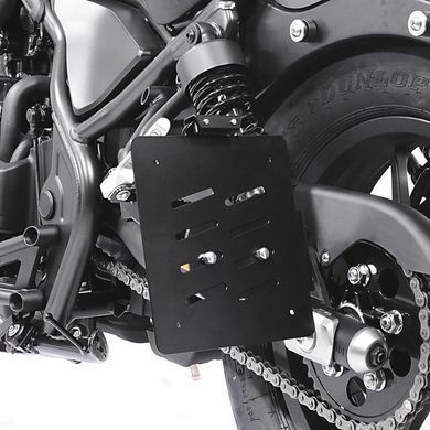 Бічний тримач номерного знака Honda Rebel 500 CMX 17-25 чорний Craftride
